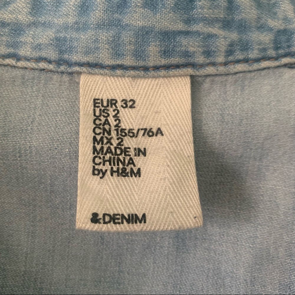 Denim Button-Up - Picture 3 of 3